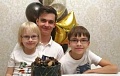 Максим Суслов (17 лет), Игнат Суслов (12 лет), Марк Суслов (6 лет)